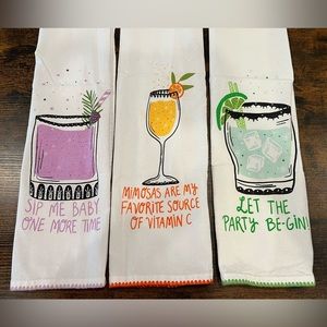 Drink Themed Tea Towels